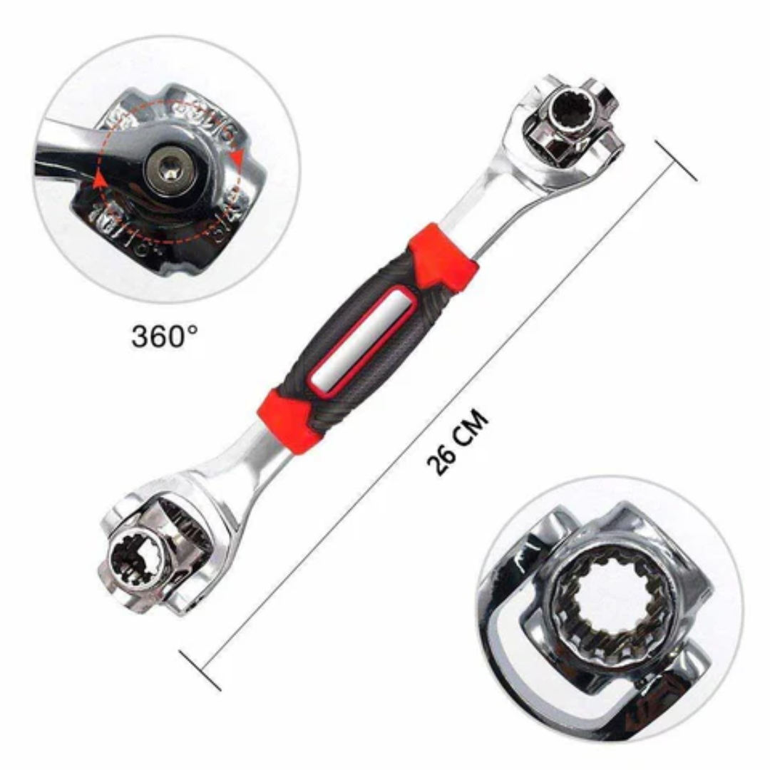 Chave Universal em Aço Carbono 48 em 1