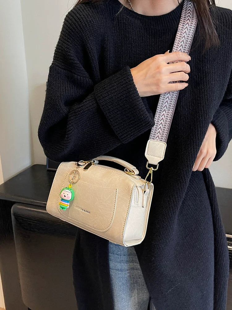 Bolsa Feminina Couro Fashion