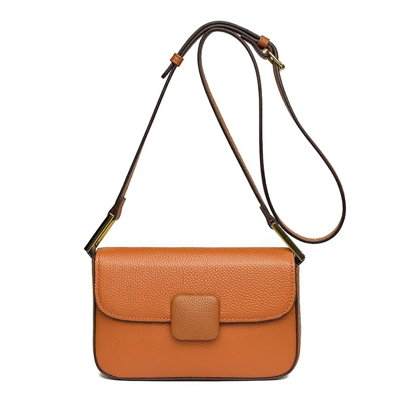 Bolsa Transversal em Couro Legitimo Hobo Chic