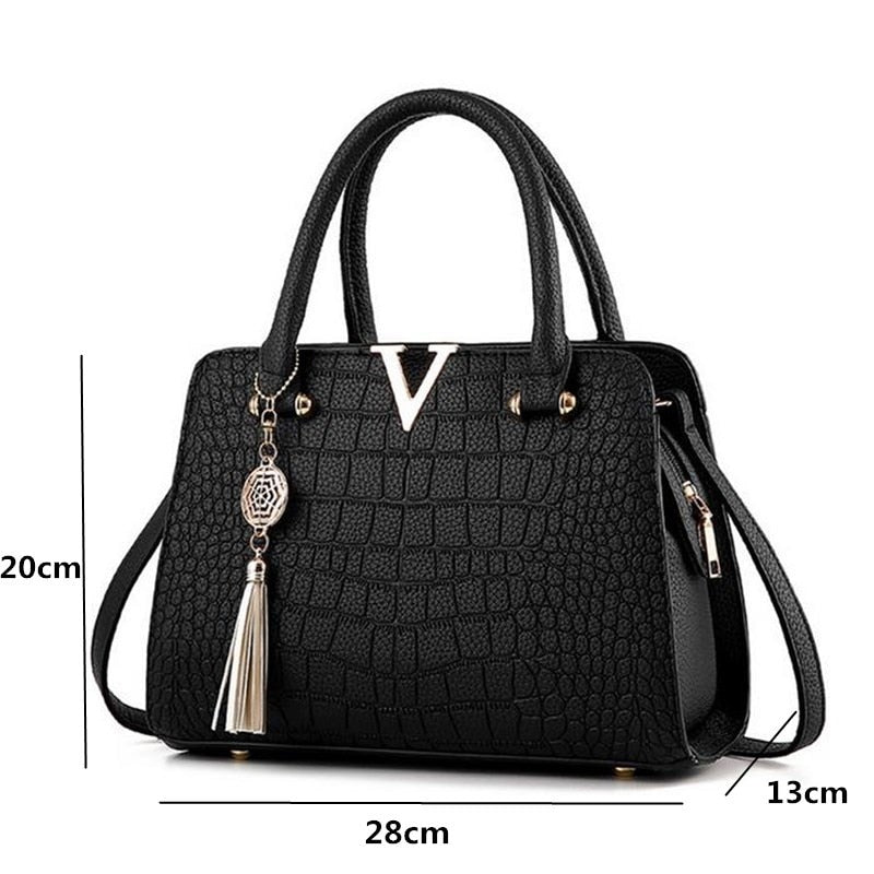 Bolsa Feminina Croco Vicki