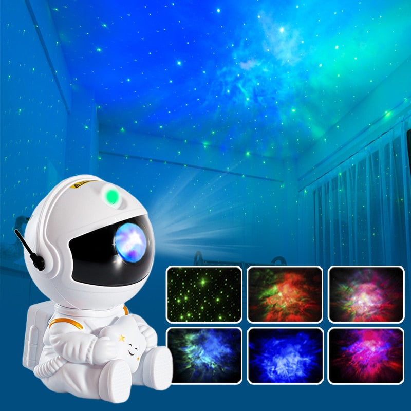 Astronauta Projetor de Galáxia