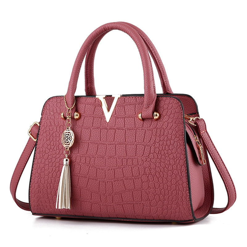 Bolsa Feminina Croco Vicki