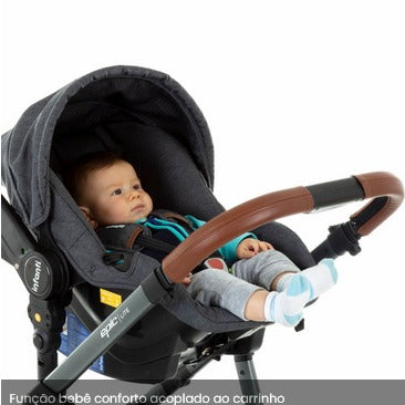 Carrinho com Bebê Conforto Travel System Reverse