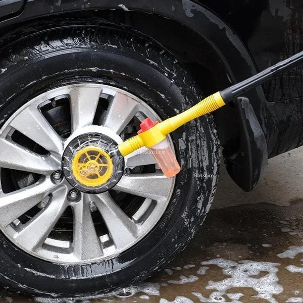 TurboClean© Escova Giratória para Lavagem de Veículos (+Brinde Grátis)