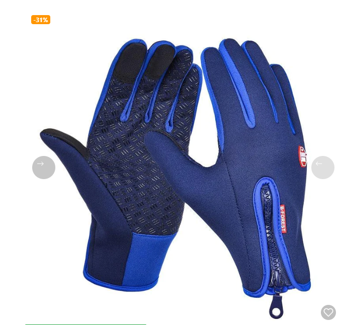 Luva Térmica Para Motocicletas