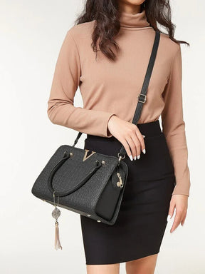 Bolsa Feminina Croco Vicki