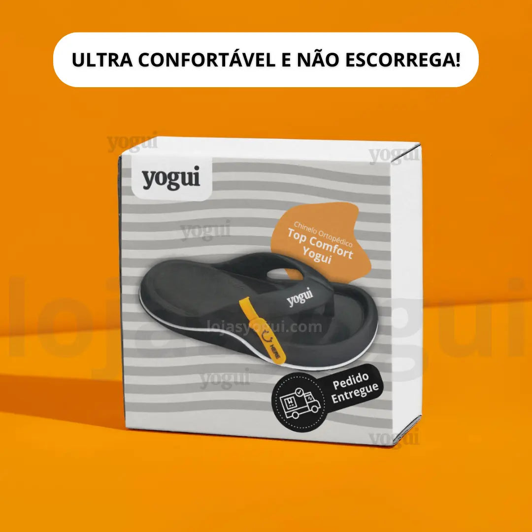 Chinelo Ortopédico Yogui Top Comfort® COMPRE 1 E LEVE 3!