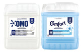 Kit Lava Roupas Omo Perfect White 7l + Comfort 7l + Válvulas
