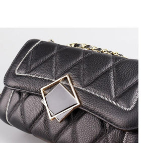 Bolsa Couro Legítimo Angela Merkel