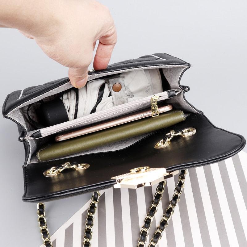Bolsa Couro Legítimo Angela Merkel