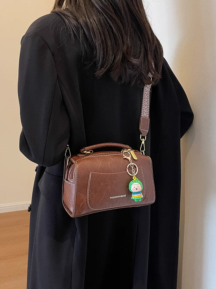Bolsa Feminina Couro Fashion