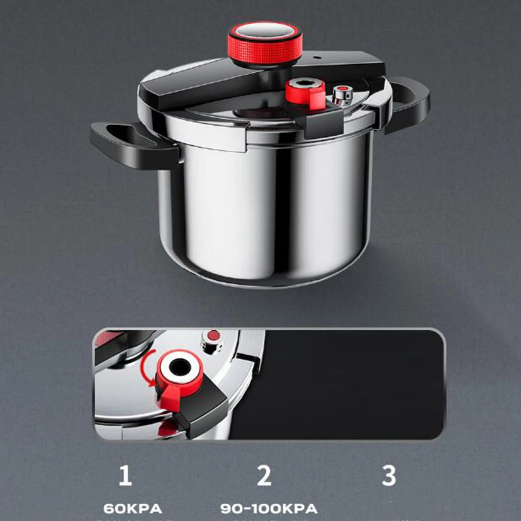(compre 1 leve 2) Panela De Pressão Aço Inoxidável - À Prova De Explosão (OFERTA LIMITADA)