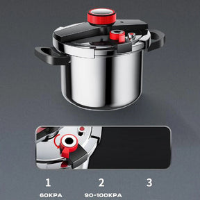 (compre 1 leve 2) Panela De Pressão Aço Inoxidável - À Prova De Explosão (OFERTA LIMITADA)