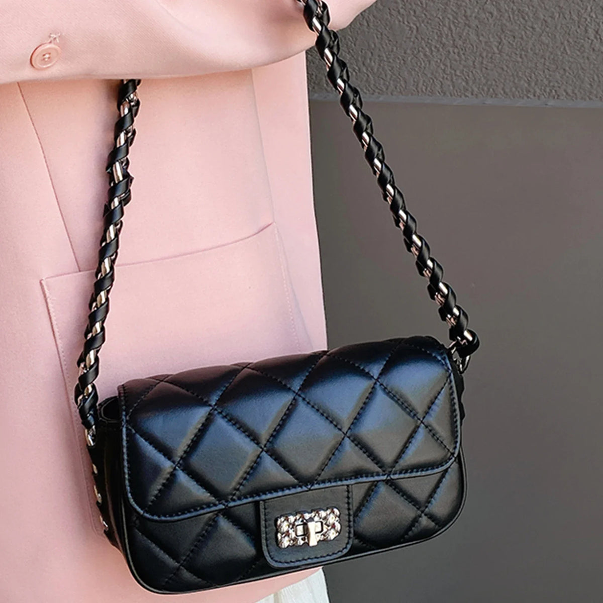 Bolsa Couro Legitimo Angoori
