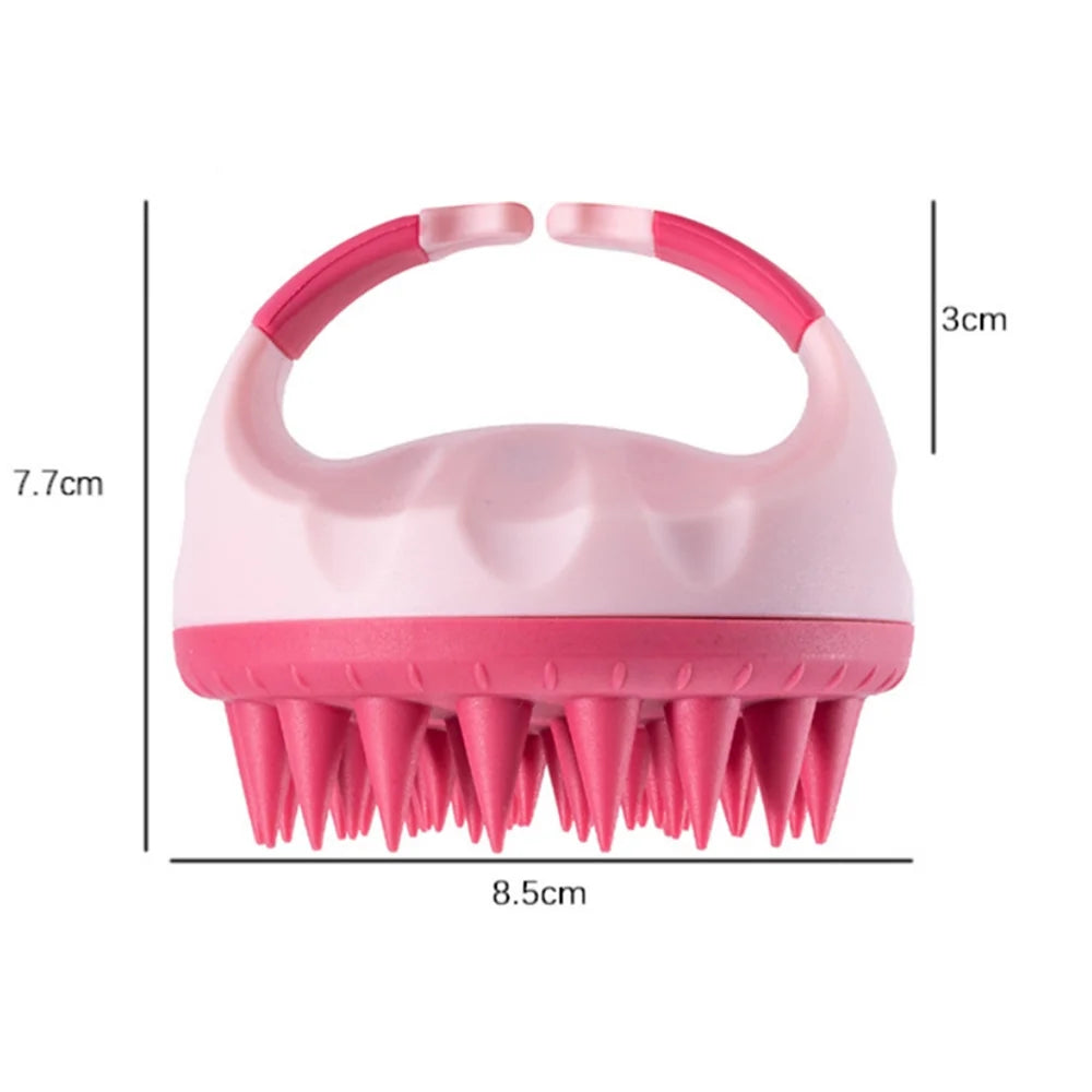 Escova de Silicone para Cabelo