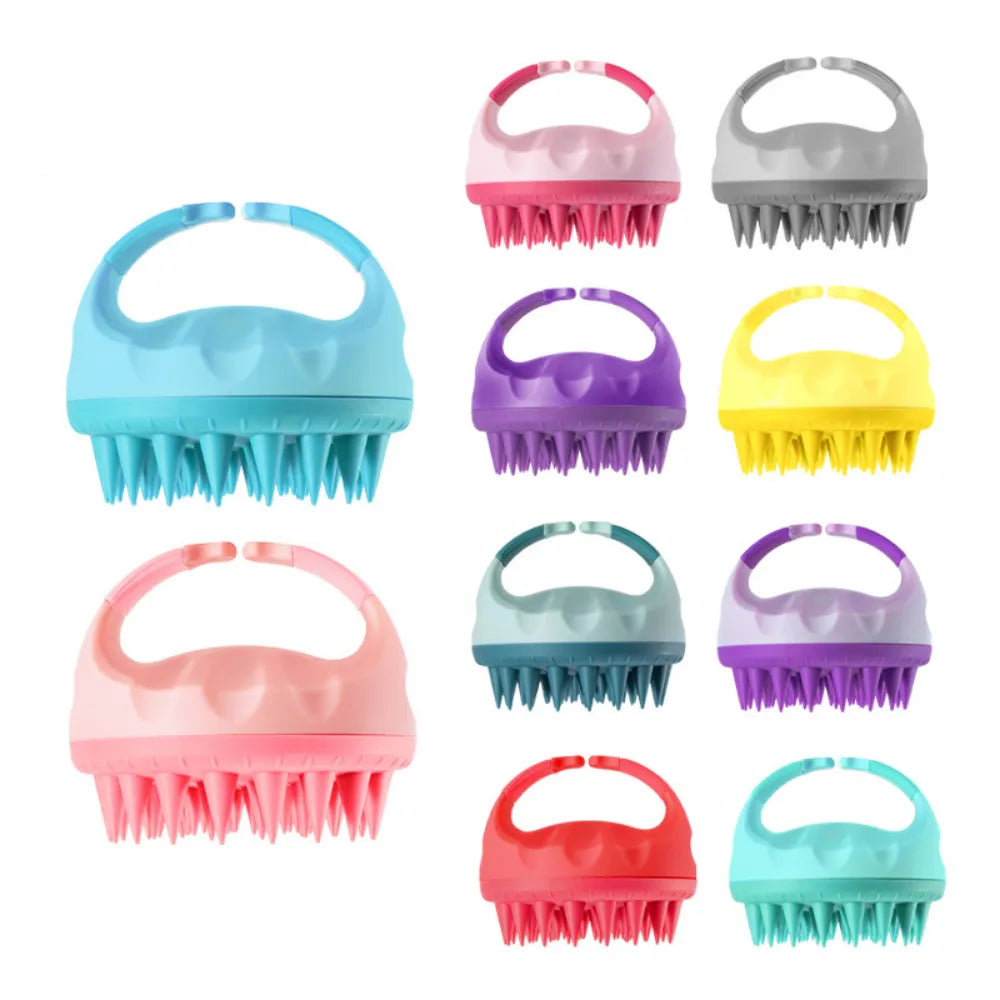 Escova de Silicone para Cabelo
