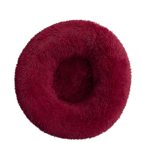 Cama redonda macia e estilosa , para gatos e cães.