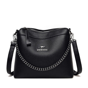 Bolsa Crossbody Couro