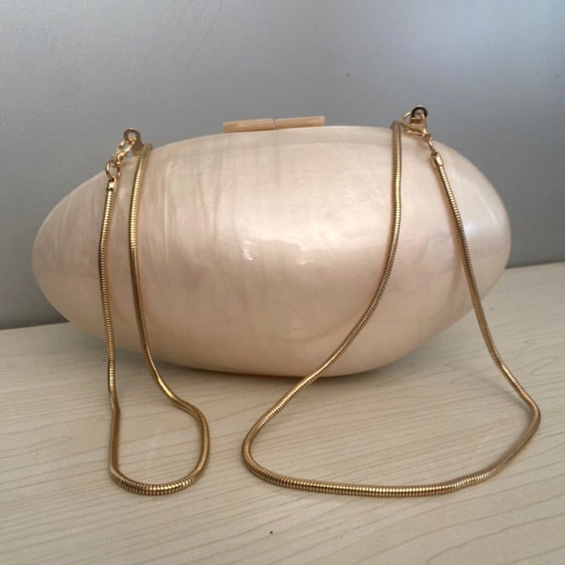 Clutch madrepérola Kira