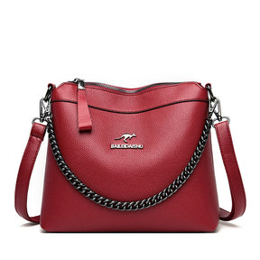 Bolsa Crossbody Couro