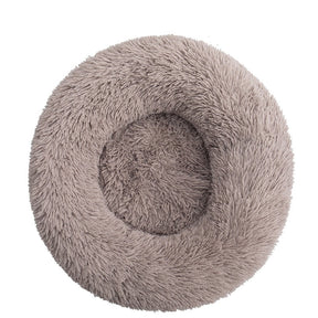 Cama redonda macia e estilosa , para gatos e cães.