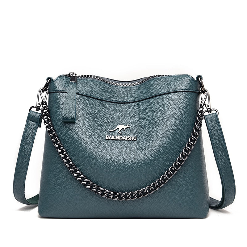 Bolsa Crossbody Couro