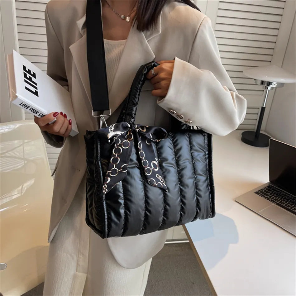 Bolsa Puffer Sandy