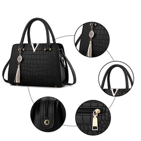 Bolsa Feminina Croco Vicki