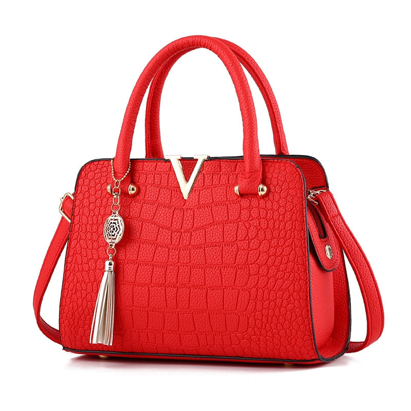 Bolsa Feminina Croco Vicki