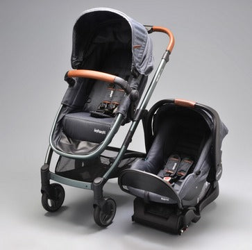 Carrinho com Bebê Conforto Travel System Reverse