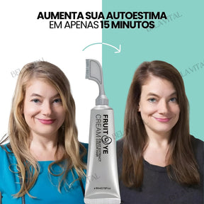 (COMPRE 1 E LEVE 2) NaturiColor: Tinta de Cabelo Sem Amônia + Pente de Brinde