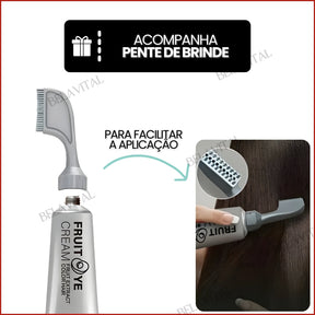 (COMPRE 1 E LEVE 2) NaturiColor: Tinta de Cabelo Sem Amônia + Pente de Brinde