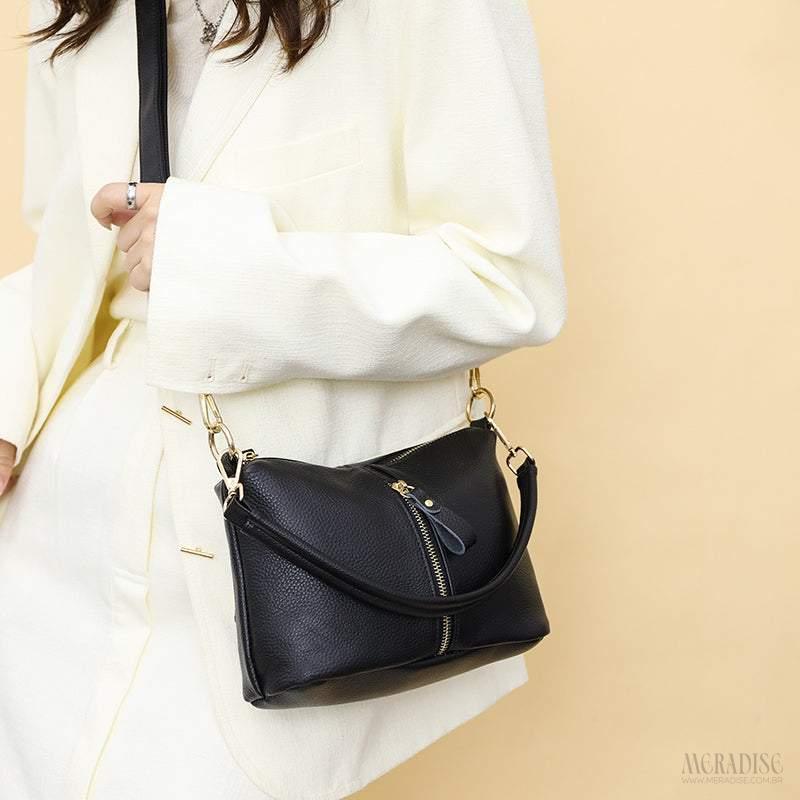 Bolsa Transversal Couro Danielle
