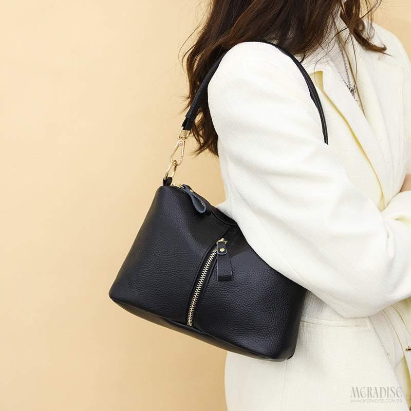 Bolsa Transversal Couro Danielle
