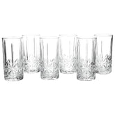 Jogo de Copos Pavillion 6 Peças - Vidro Transparente 350ml | Haustter