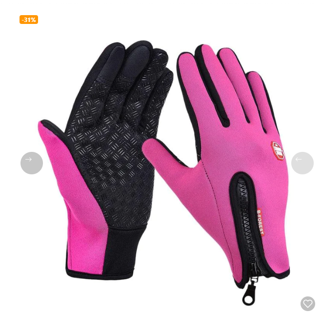 Luva Térmica Para Motocicletas