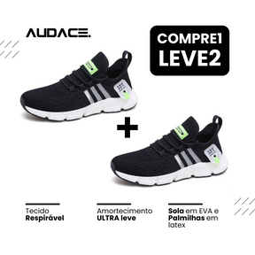 Tênis New Fast Audace - Respirável e Ultra Resistente (COMPRE 1 LEVE 2)