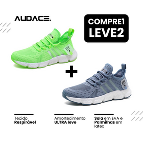 Tênis New Fast Audace - Respirável e Ultra Resistente (COMPRE 1 LEVE 2)