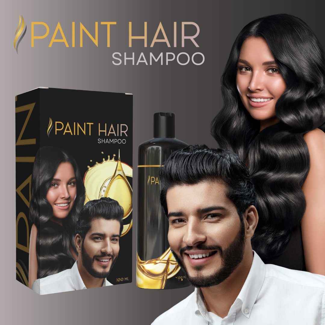 Shampoo Paint Hair (Acaba com os fios brancos) COMPRE 1 E LEVE 2
